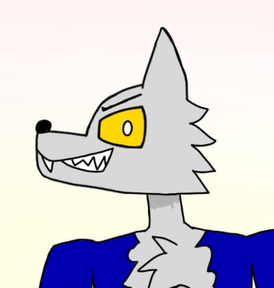 Portrait of Big Bad Wolf